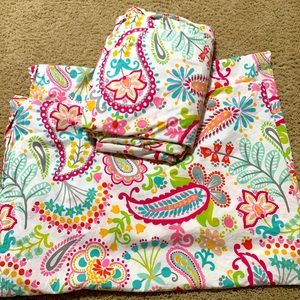 PB Teen full duvet cover and pillow cases